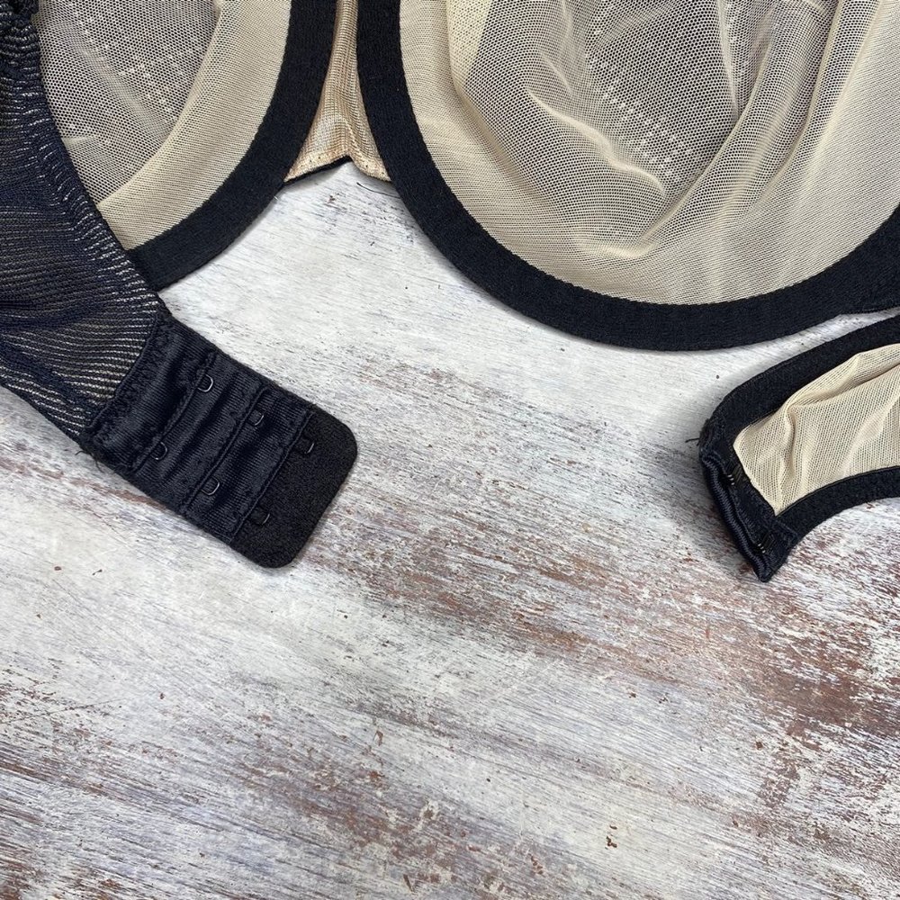 Wacoal black lace Full Coverage bra 38D - Picture 7 of 8